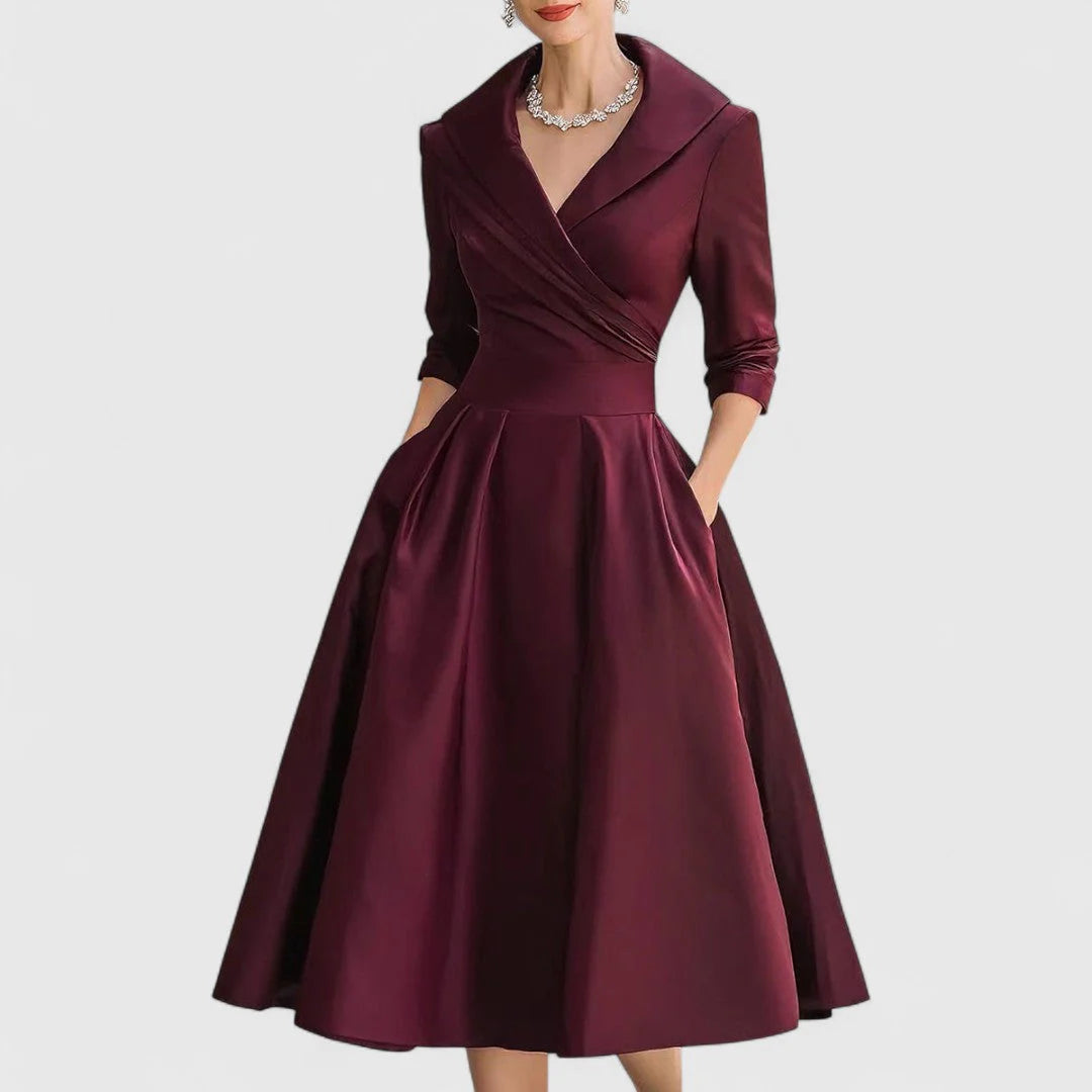 Veronia | Elegant Midi Dress
