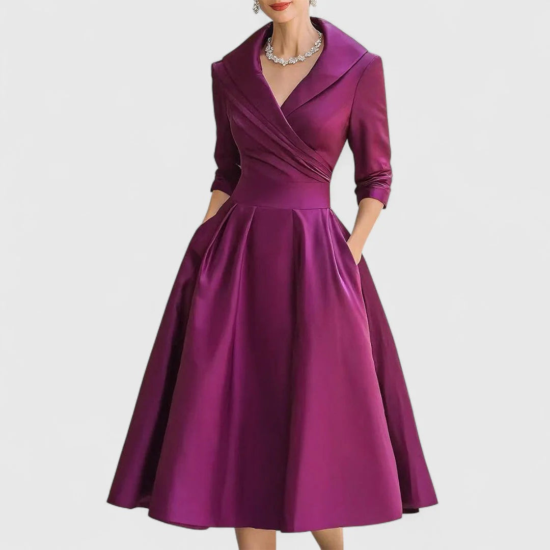 Veronia | Elegant Midi Dress